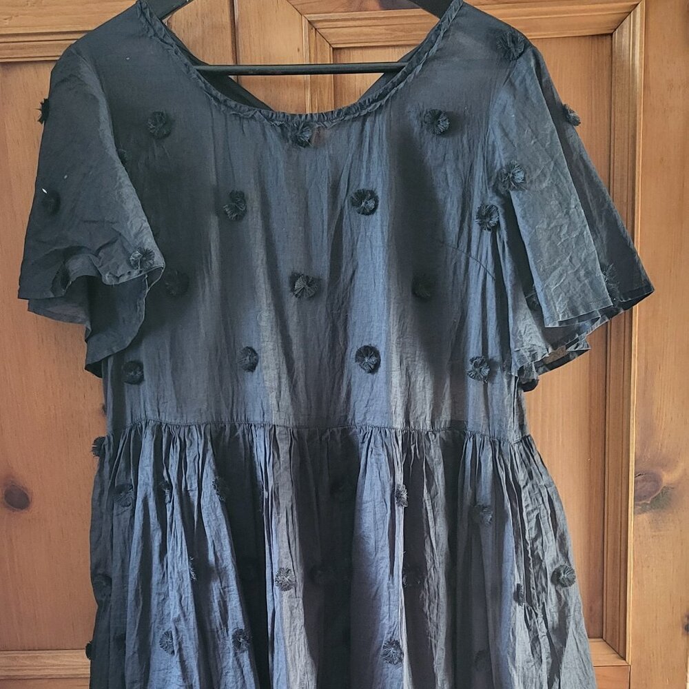 Ewa i Walla Ekanta dress in antique black. Size xs